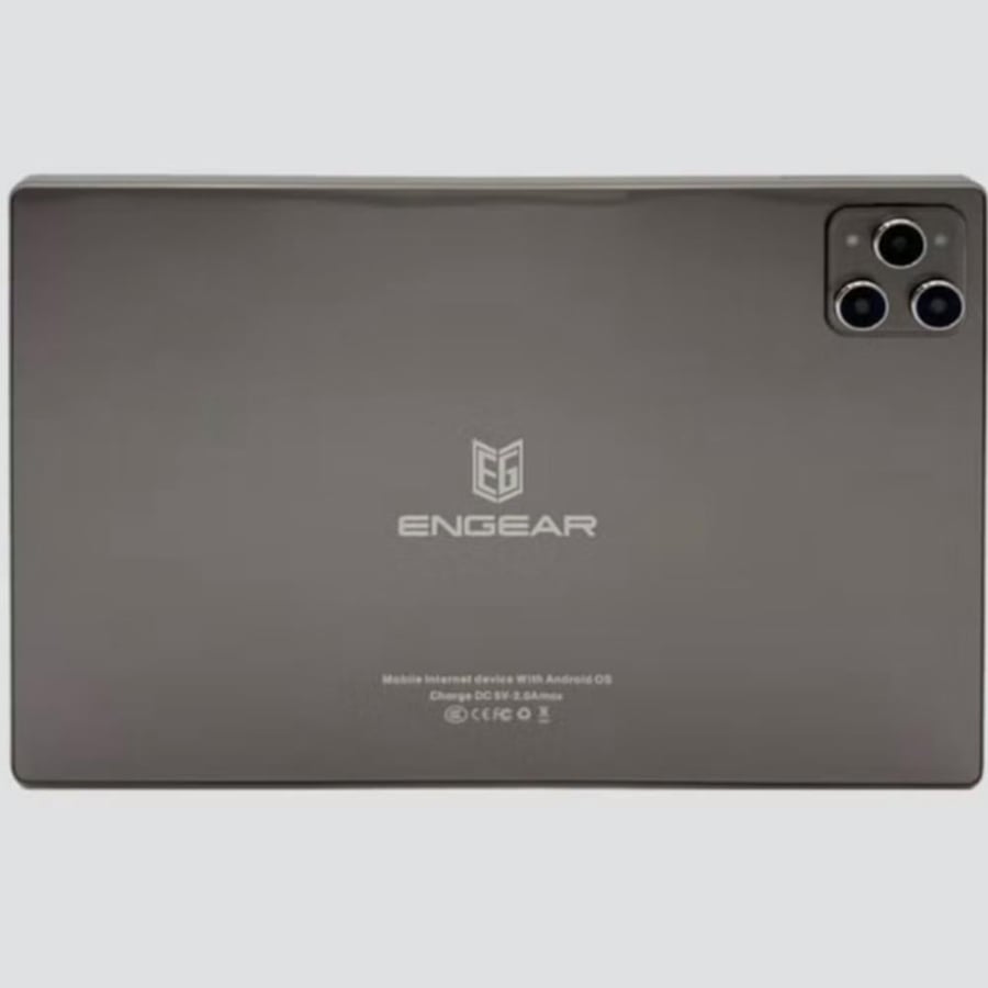 تابلت ذكي ENGEAR مقاس 10.1 بوصة EG-X10 يعمل بنظام Android 12 Tab مع ذاكرة وصول عشوائي 512 جيجابايت وذاكرة وصول عشوائي 12 جيجابايت رباعي النواة وواي فاي 5G LTE ثنائي الشريحة