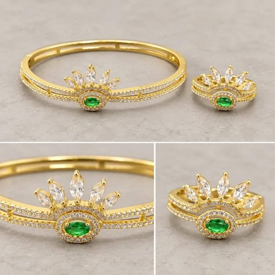 Bracelet with ring 0225