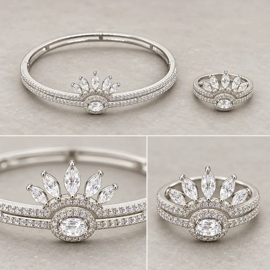 Bracelet with ring 0226