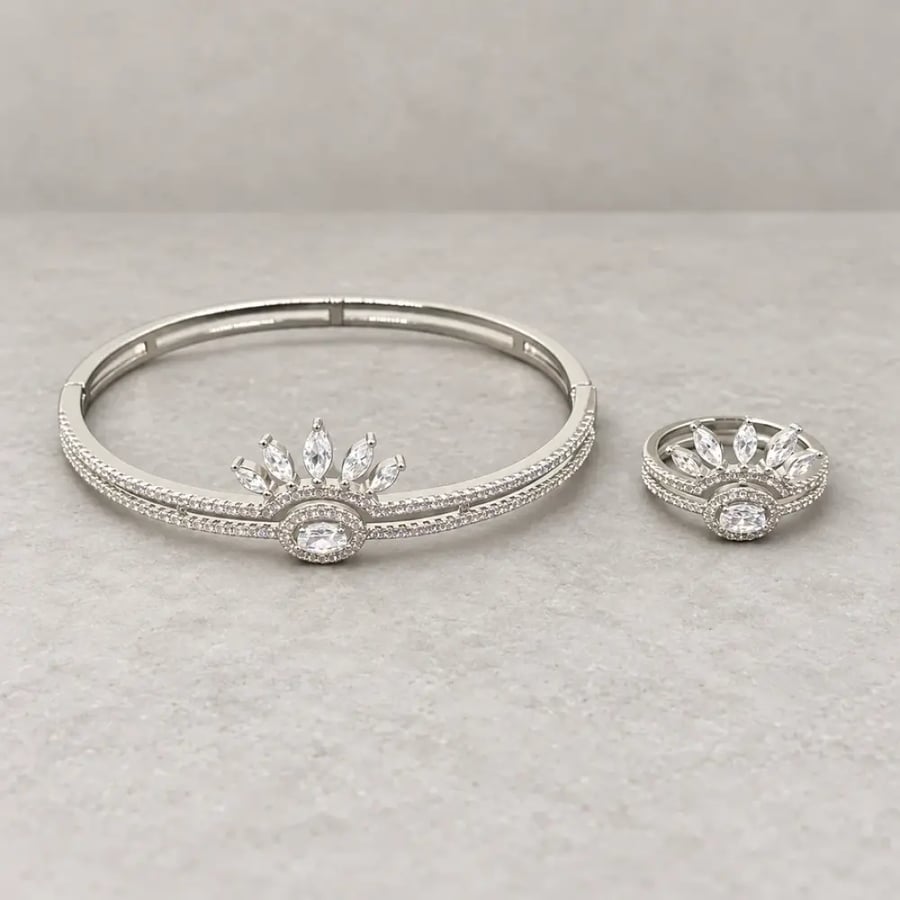 Bracelet with ring 0226