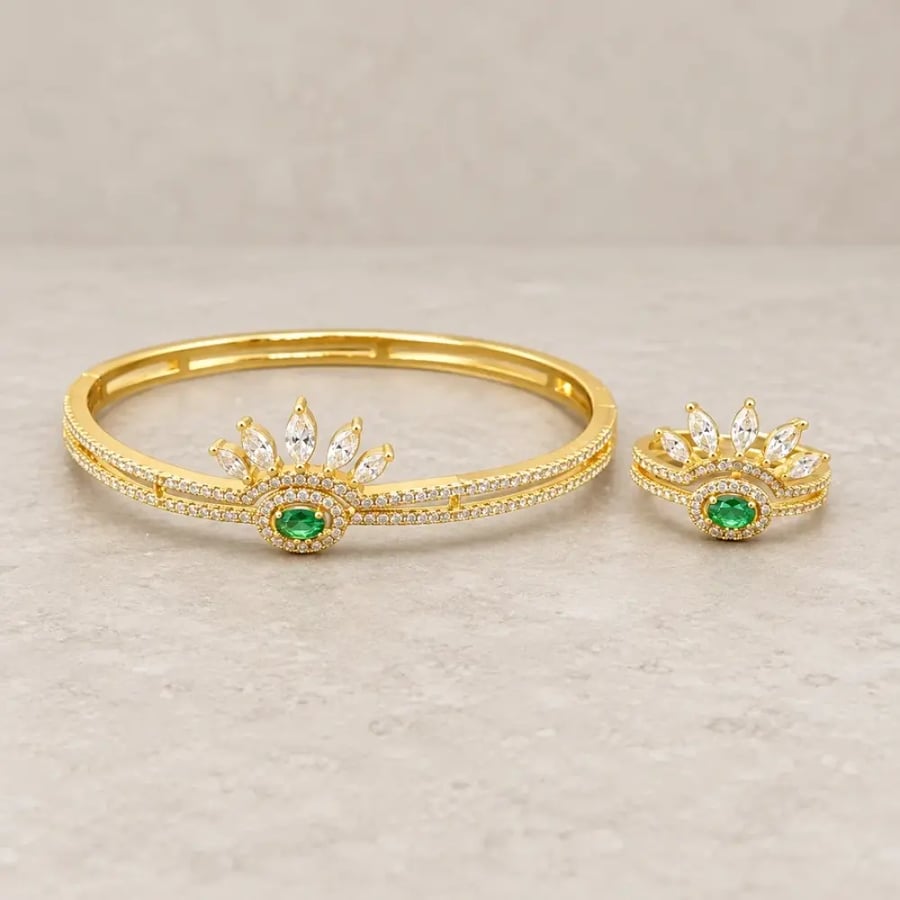 Bracelet with ring 0225