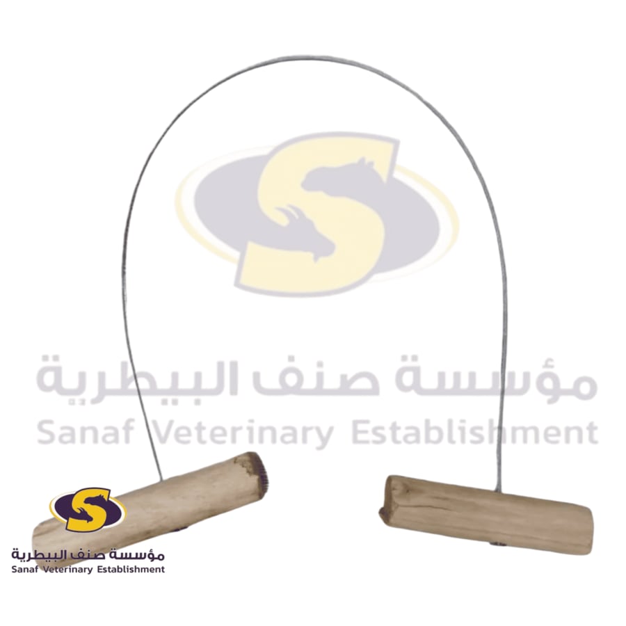 سلك معدني قاطع قرون مع مقابض خشب