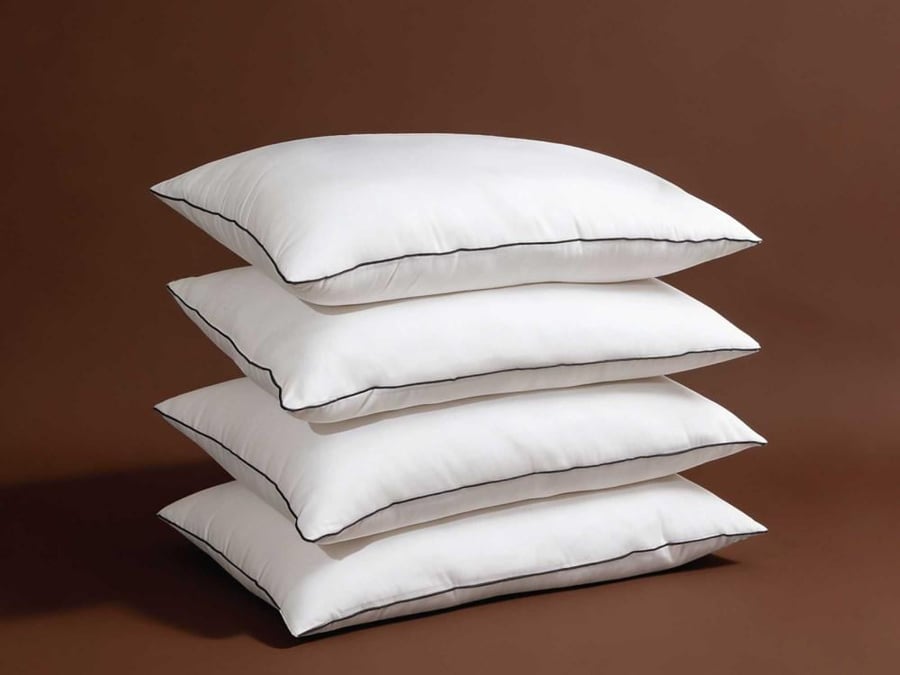 Package of 4 Royal Hotel Microfiber Pillows - 1000 grams - 50×75 cm