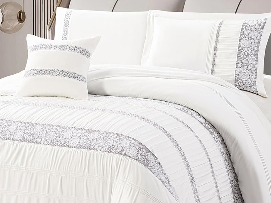 مفرش TALULA فاخر جاكار مفرد ونص - 140×200 سم - 6 قطع - T-F