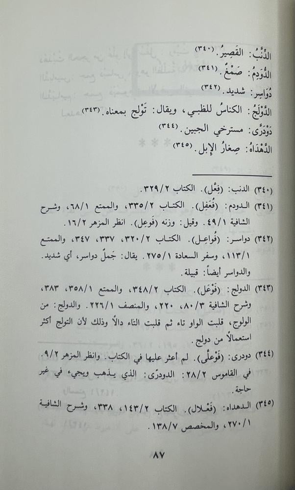 كتاب شرح أبنية سيبويه ابن الدهان النحوي