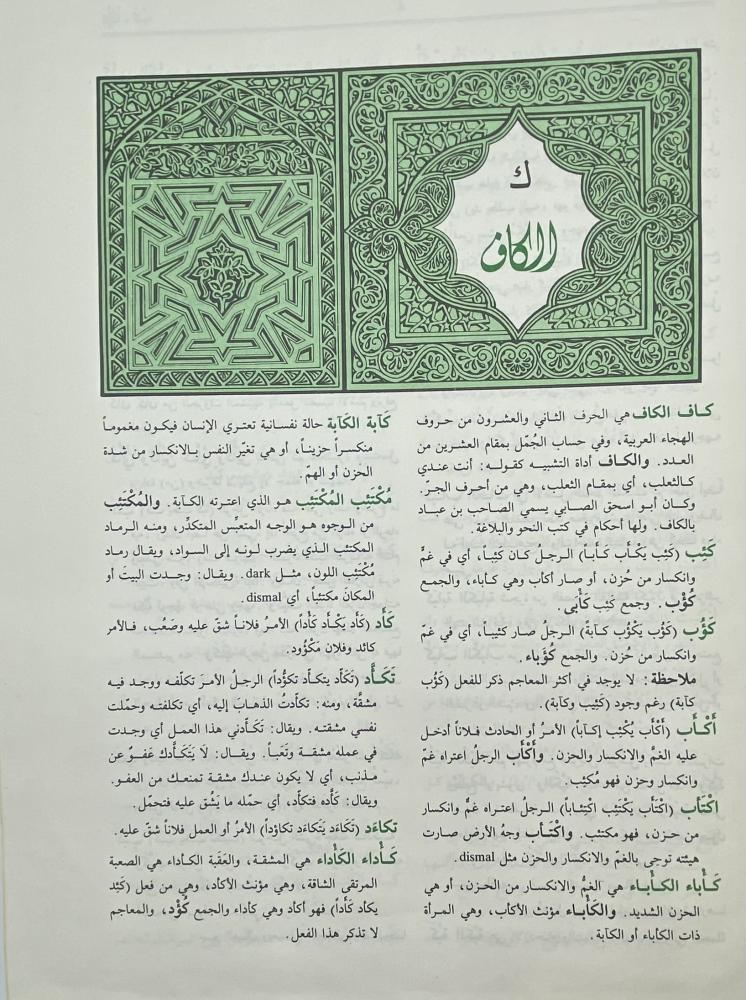 الهادي إلى لغة العرب قاموس عربي - عربي