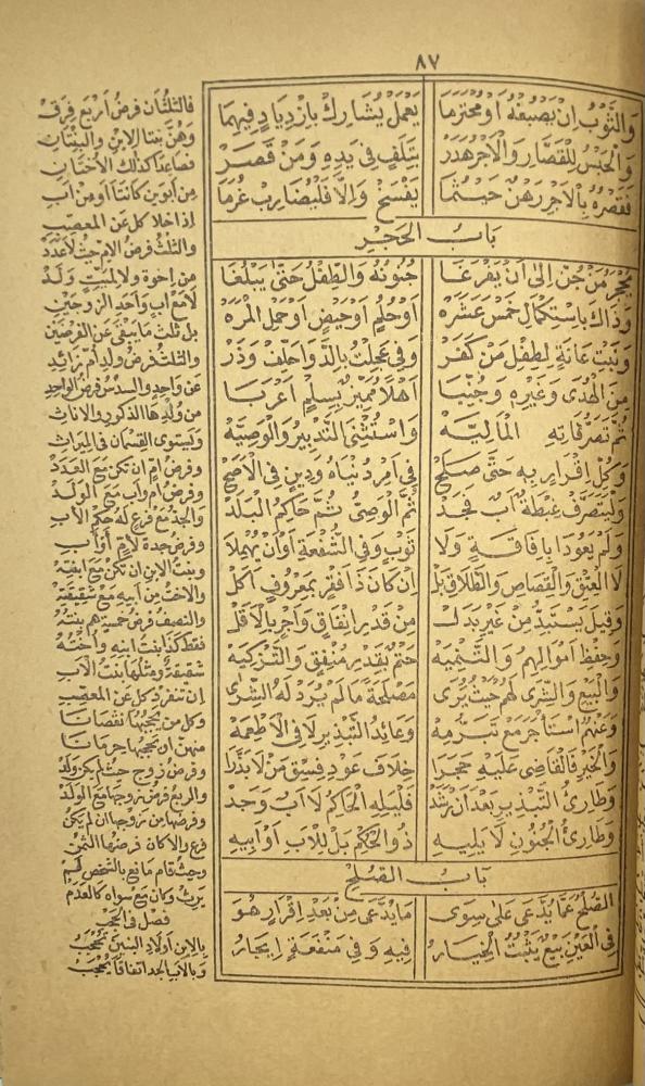 كتاب بهجة الحاوي وبهامشه كتابان التيسير نظم متن التحرير  التدريب نظم غاية التقريب