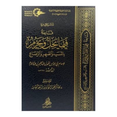 A rule regarding what is permissible and forbidden in kinship, marriage by affinity, and breastfeeding.