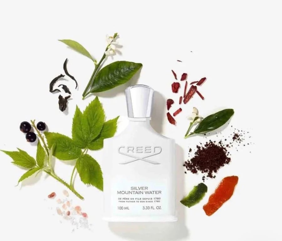 عطر اصلي  كريد الابيض سيلفر ماونتين ووتر او دو بارفيوم 100مل