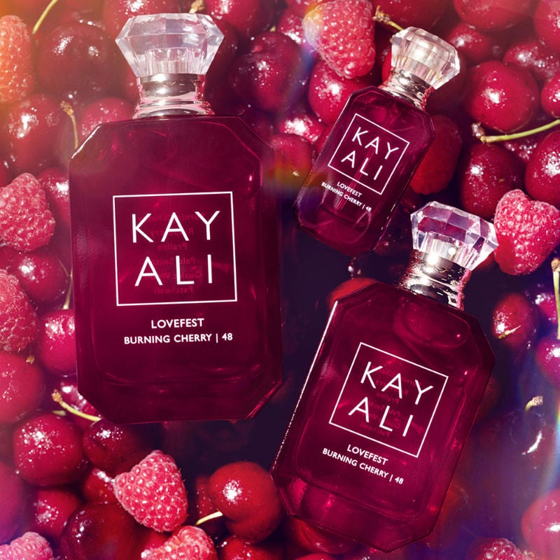 عطر كيالي لوف فيست بيرنينج شيري 48 أو دي بارفيوم 100مل