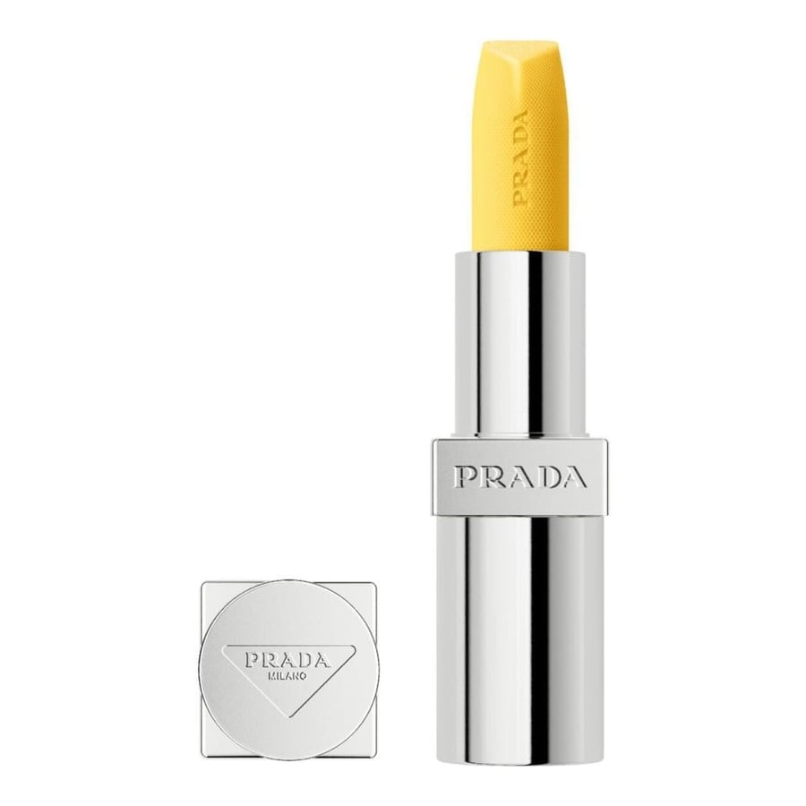 Prada Balm - for lip care with yellow frosting banana 002