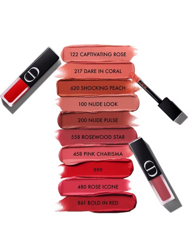 Rouge Dior On Stage Ink أحمر شفاه سائل مقاوم للتلطخ - لمسة نهائية مطفية تخفي مظهر الشوائب 200 نود بيلوس