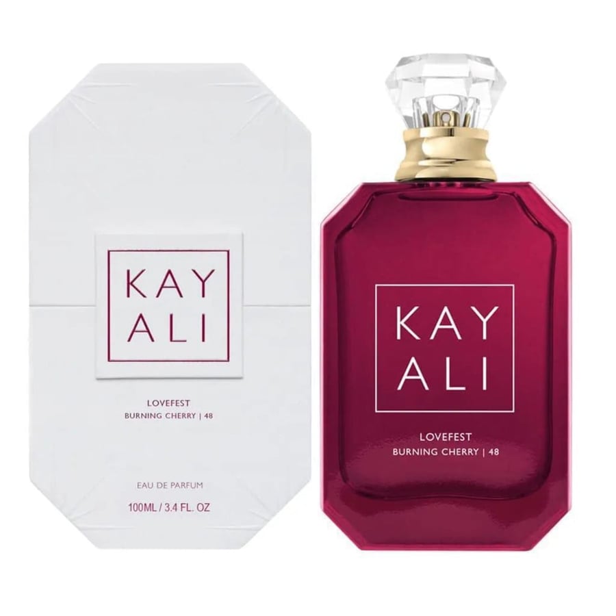 عطر كيالي لوف فيست بيرنينج شيري 48 أو دي بارفيوم 100مل