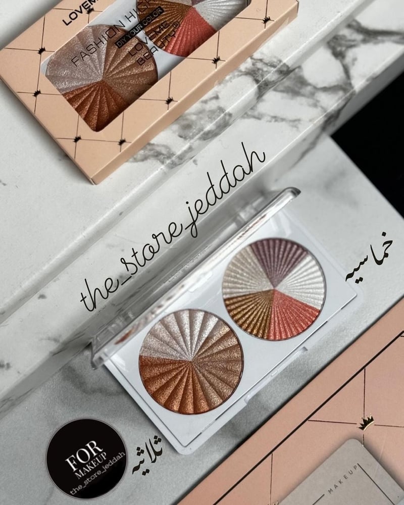 باليت اضاءه خماسيه وثلاثيه