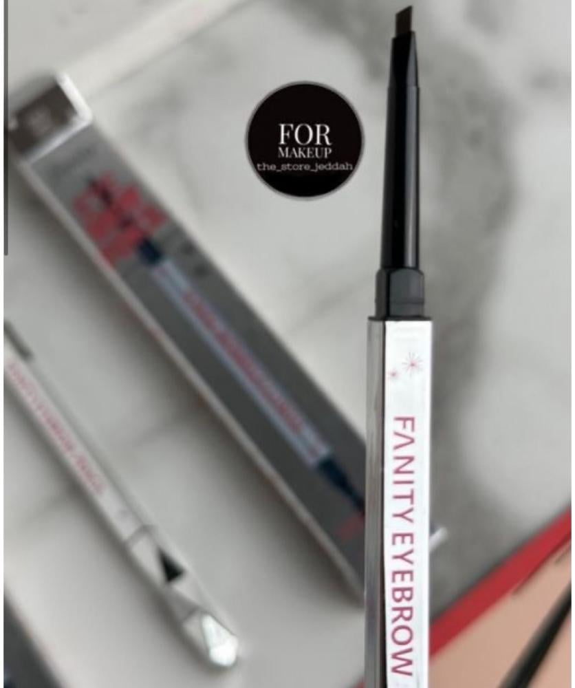 A replacement pen for eyebrow gel Dark Brown, new shape, and the brand is Real Beauty.