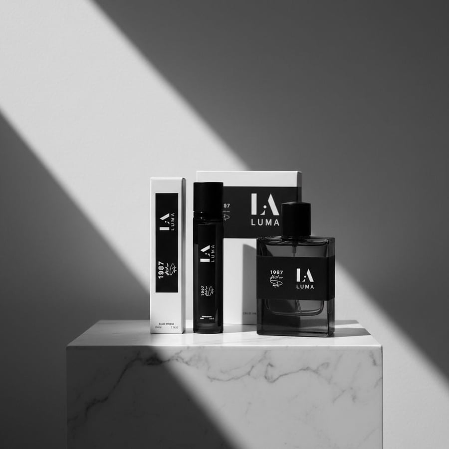LA LUMA 1987  اصدار من توقيعي  إلهام من عطري الخاص