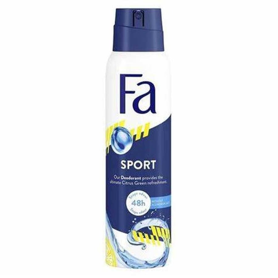 بخاخ عطر فا للرجال سبورت منعش ومنعش للجسم