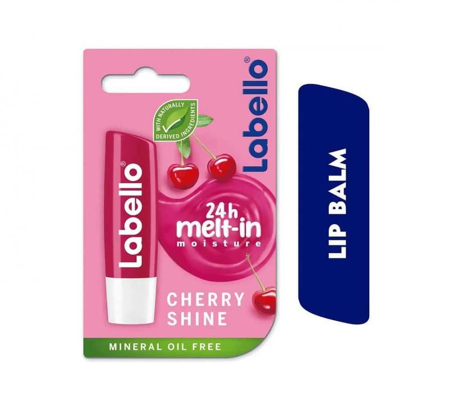 مرطب شفايف لابيلو بالكرز لمعان احمر طبيعي