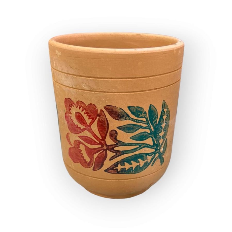 Pottery cup