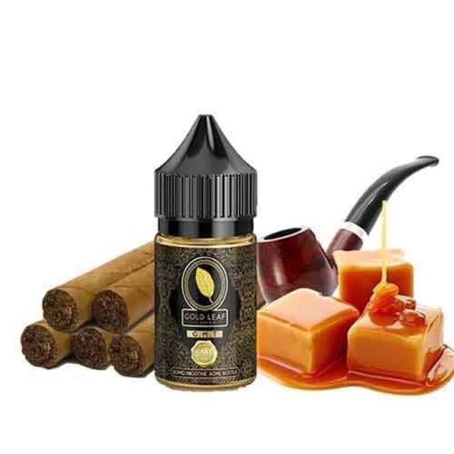 Gold Leaf Tobacco Caramel Salt