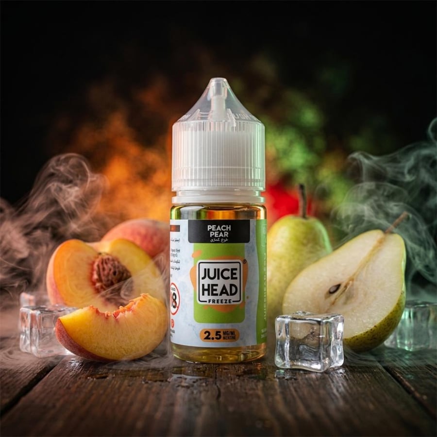 جوس هيد خوخ كمثرى ايس سولت - Juice Head Peach Pear Ice Salt