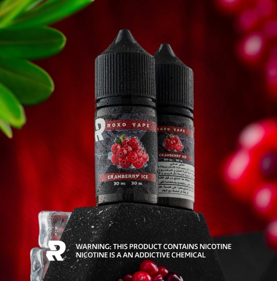 روكسو كرانبيري ايس سولت - Roxo Cranberry Ice Salt