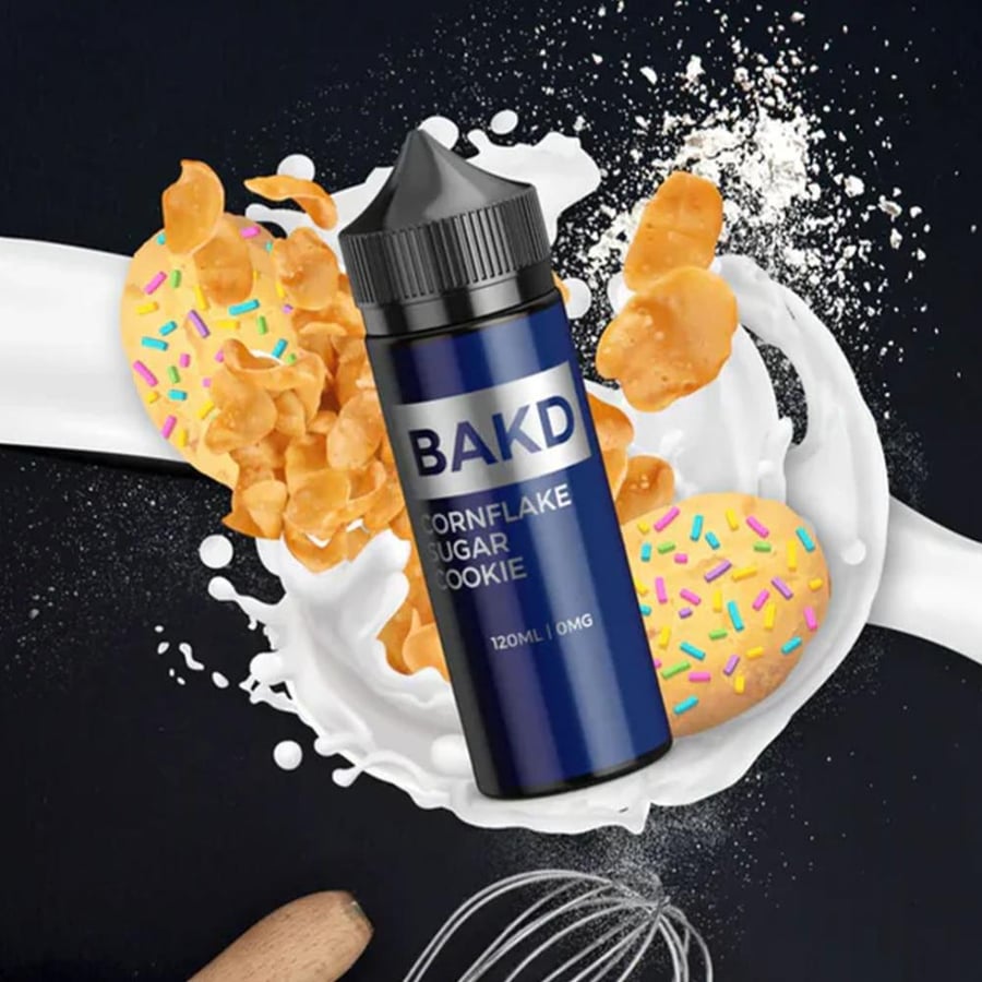 بيكد كورن فليكس كوكيز 120 مل - BAKD Cornflake Sugar Cookie 120ml