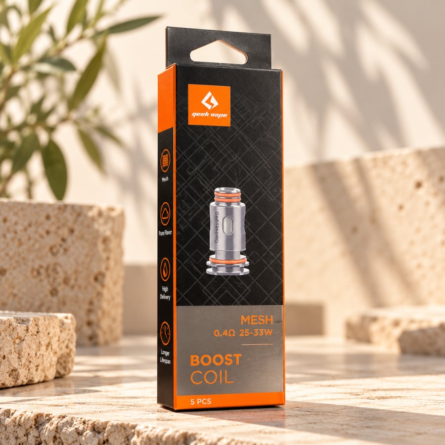 كويلات جيك فيب Geekvape B Series Boost Coil جميع المقاومات 5 حبات