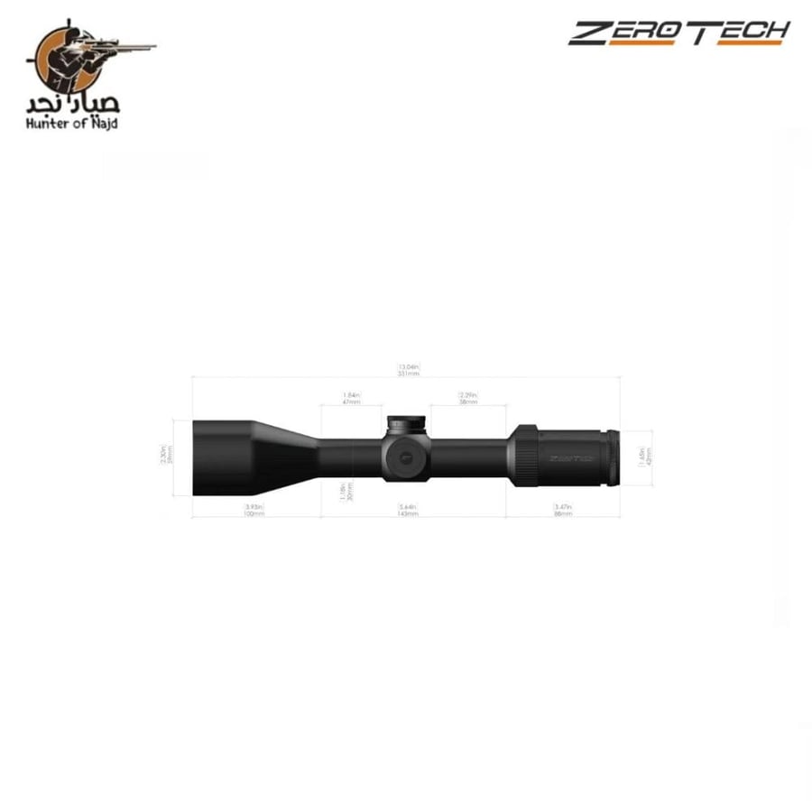 دربيل بندقية زيروتك ZT THRIVE 4-16X50 MILDOT