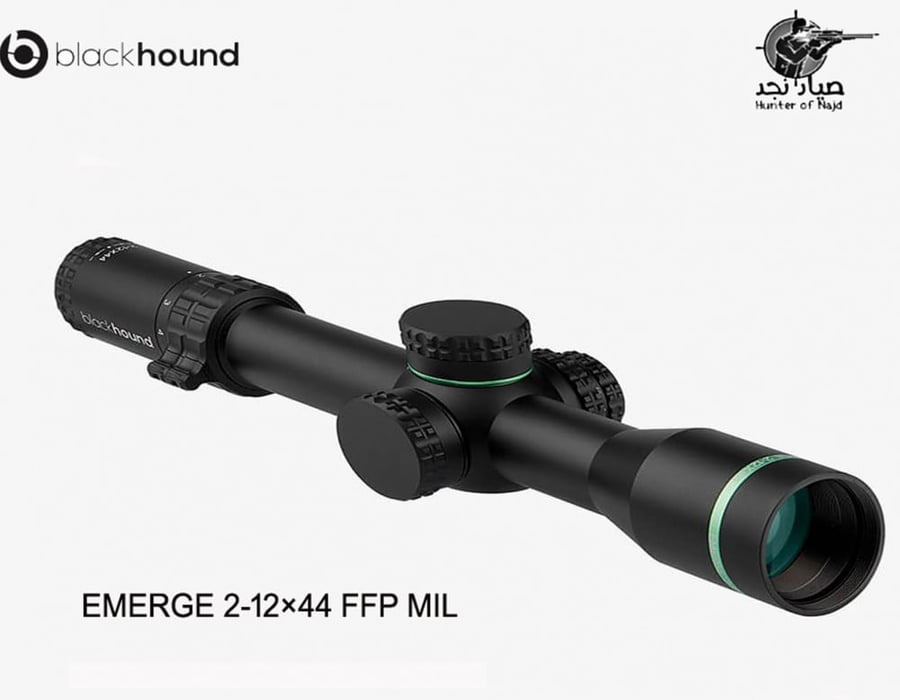 دربيل بندقية blackhound emerge 2-12x44 mil