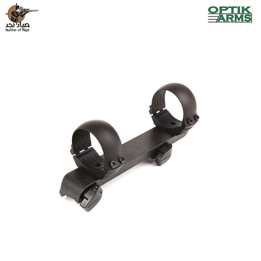 Blaser/Sauer505 tube rules 34mm Blaser mount quick remove Optic Arms- base with rings D34