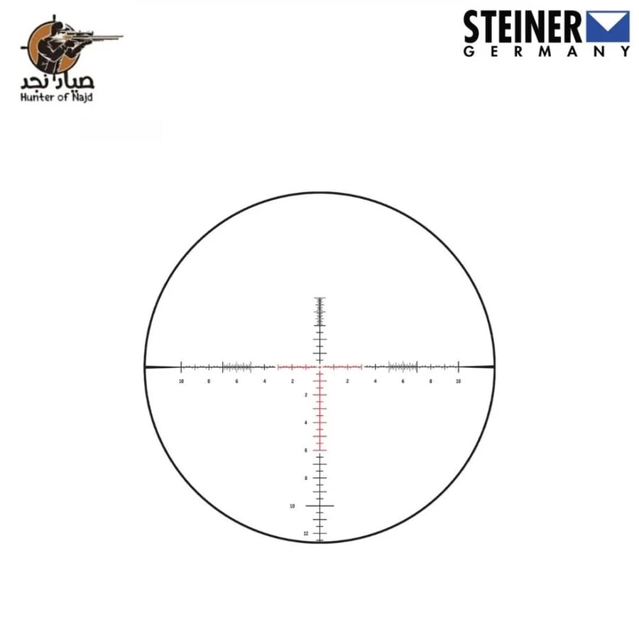 دربيل بندقية شتاينر  Steiner T6Xi 2.5-15x50mm SCR Riflescope