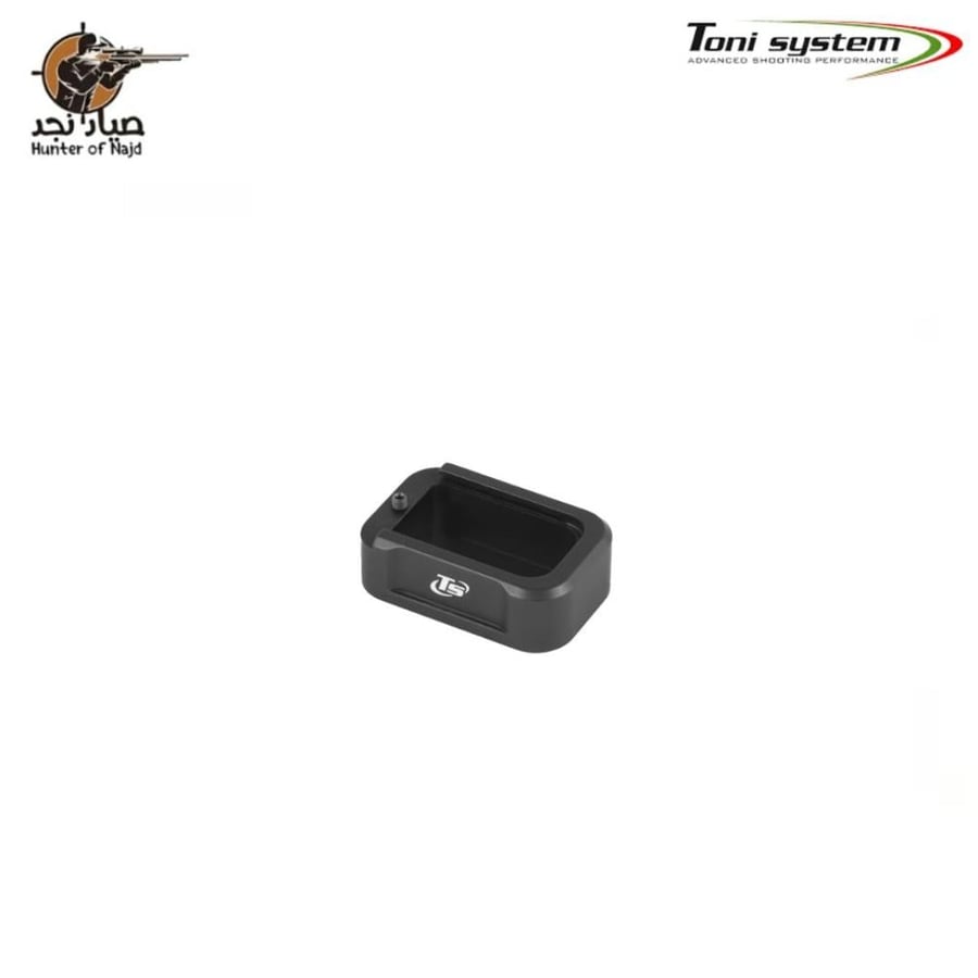 Base pad for Grand Power X-Calibur for IPSC box measure (Color: Black - Material: Aluminum)