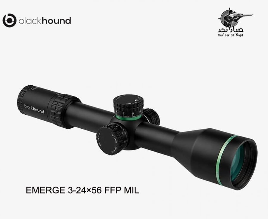 دربيل بندقية blackhound emerge 3-24x56 mil