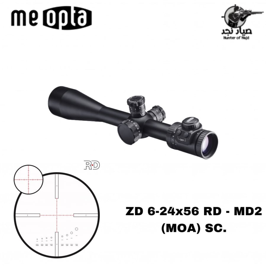 ميوبتا ZD 6-24x56 RD - MD2 (MOA) SC.