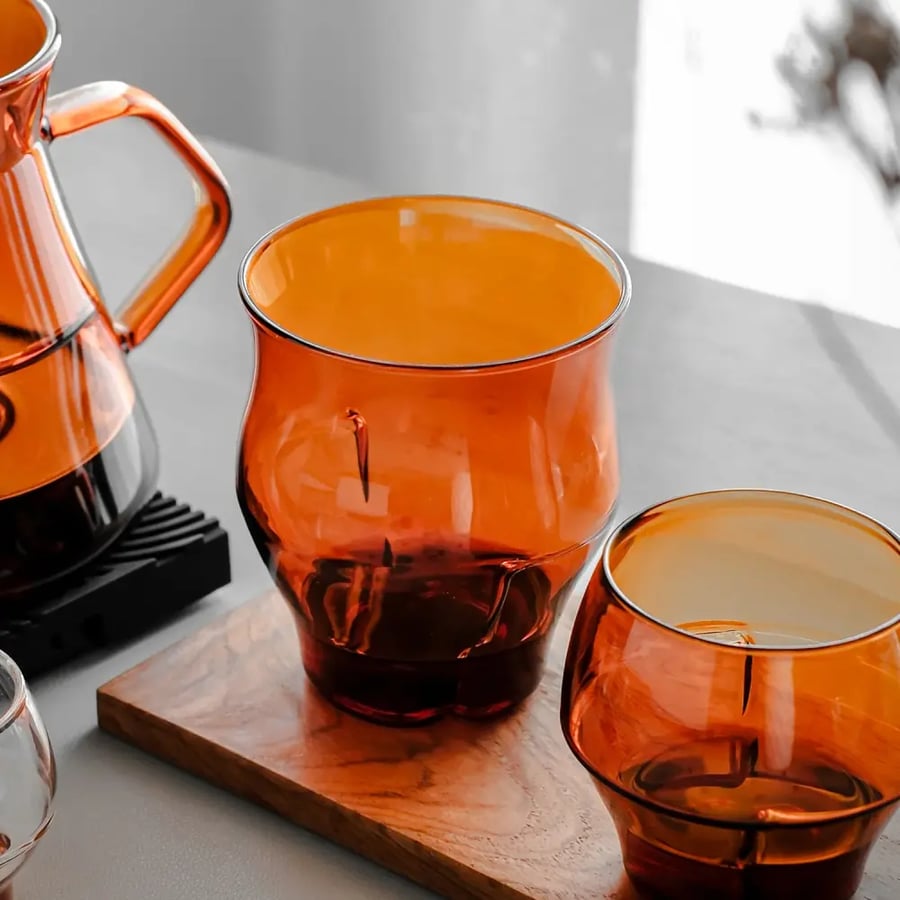 كوب Alto 330ml كهرماني عنبر | ICOSA ايكوزا