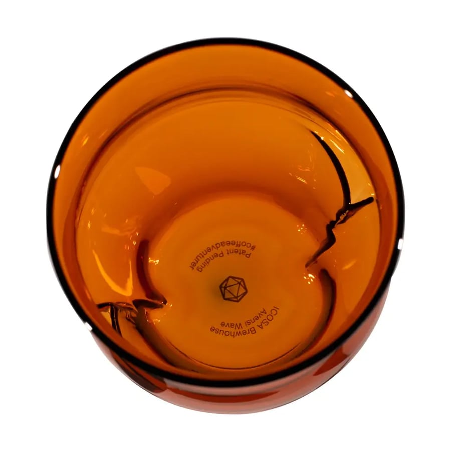 كوب Alto 330ml كهرماني عنبر | ICOSA ايكوزا