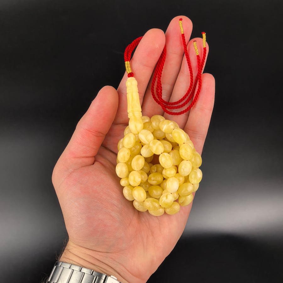 مسباح كهرمان حر بيضاوي