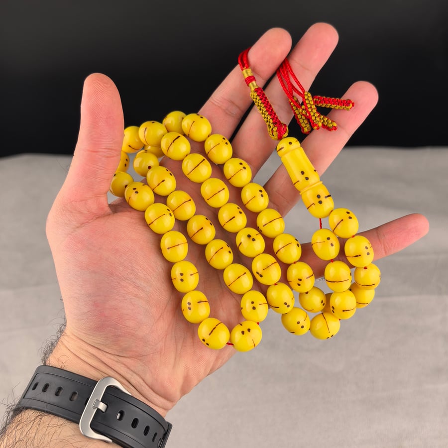 German musk agarwood prayer bead