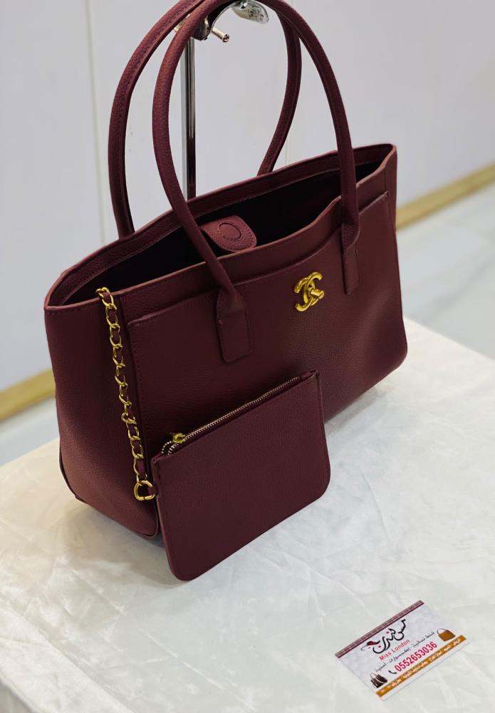 شنطة وسط عنابي 14021