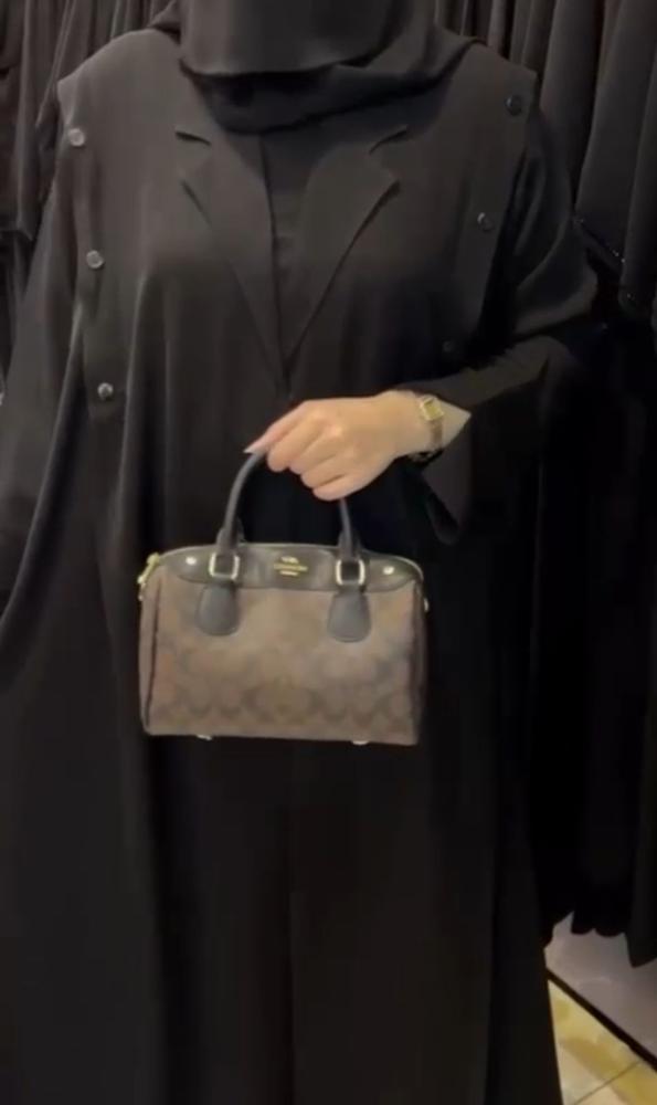 عباية قماش كويتي موديل 6948
