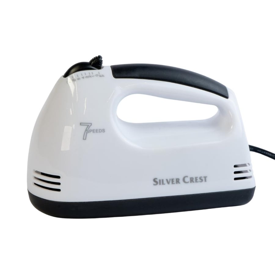 Handheld mixer Silver Cristal SIL-265: Electric whisk 7 speeds, 250 watt power, stainless steel, ideal for the kitchen