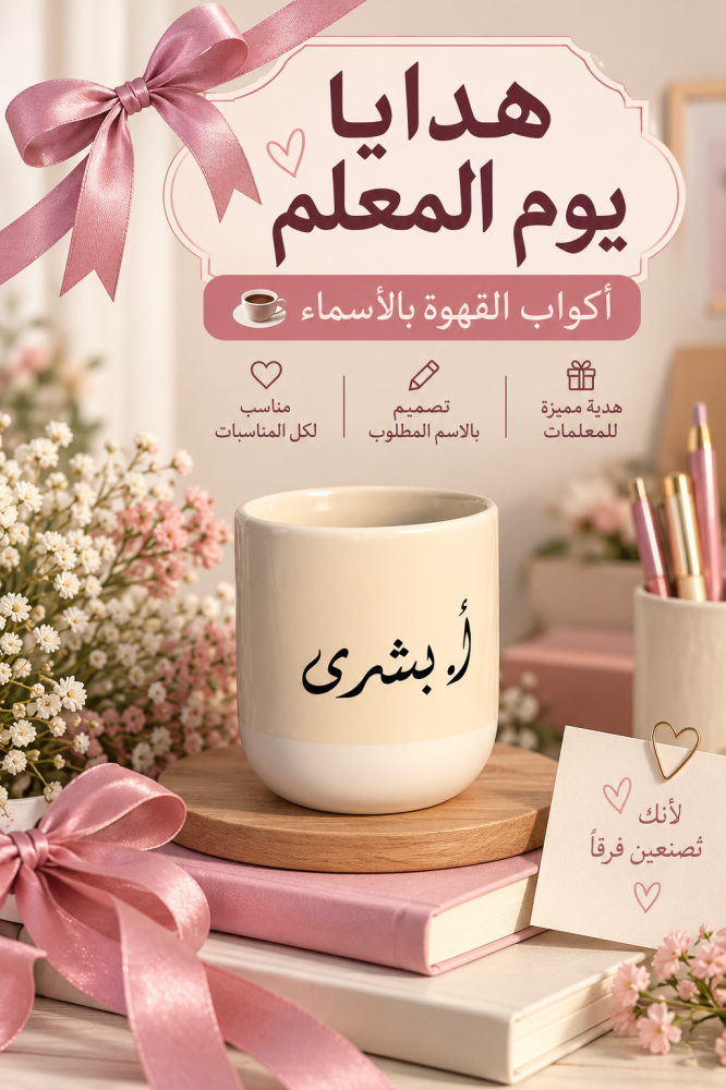 اكواب رخام هدايا يوم المعلم