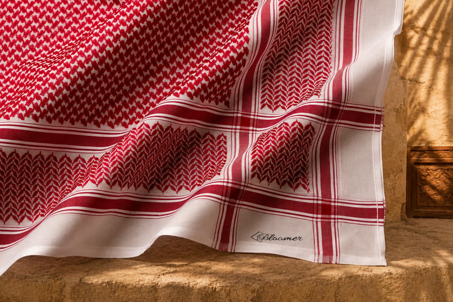 شماغ بلس الأحمر
