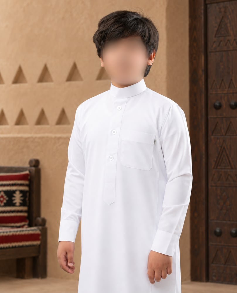 ثوب ولادي زرار كبك من مقاس 26 الى 43