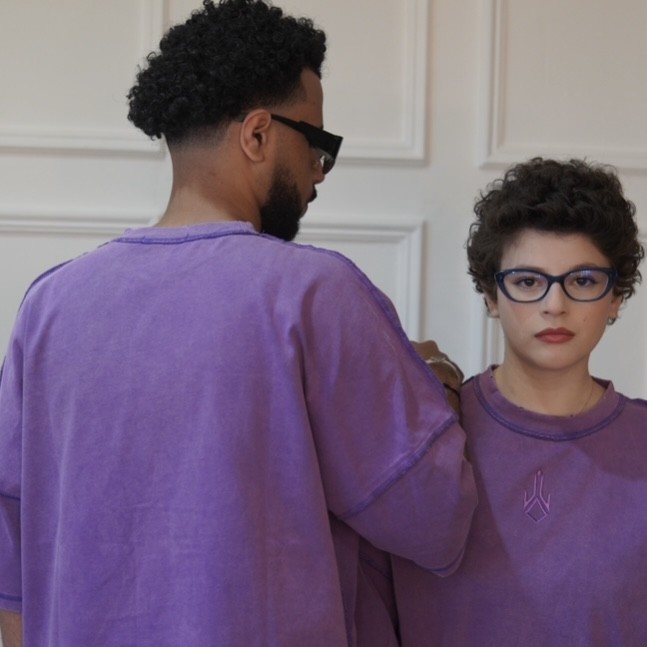 Washed Purple Tshirt