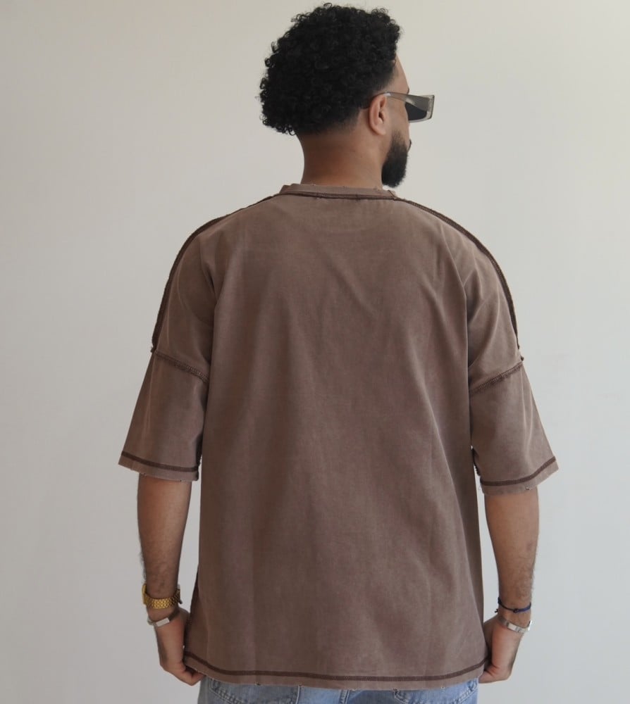 Washed Brown Tshirt