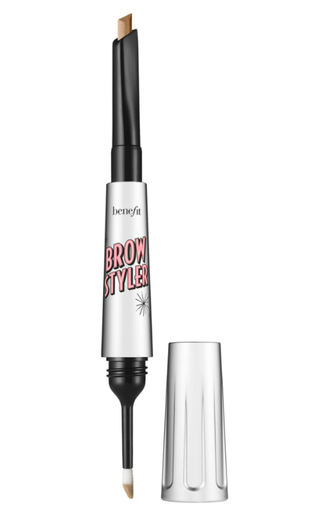 Benevit eyebrow pencil and eyebrow powder in Braun Styleer