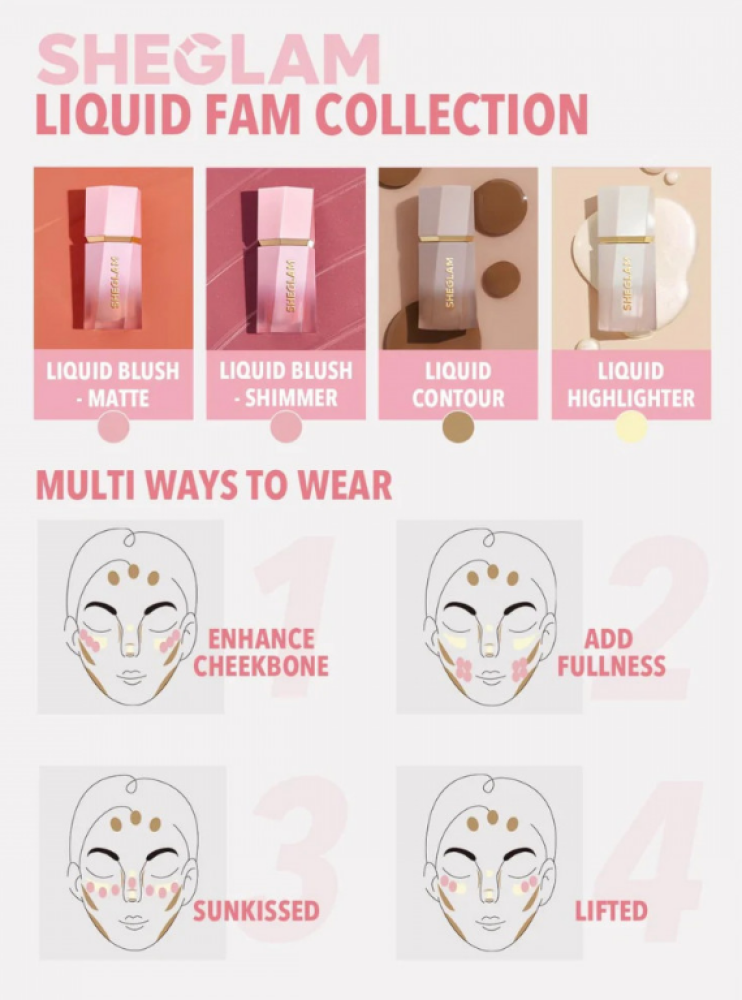 شيقلام بلاشر أحمر خدود سائل