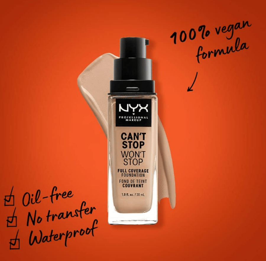 كريم اساس كانت ستوب ان واي اكس Foundation NYX